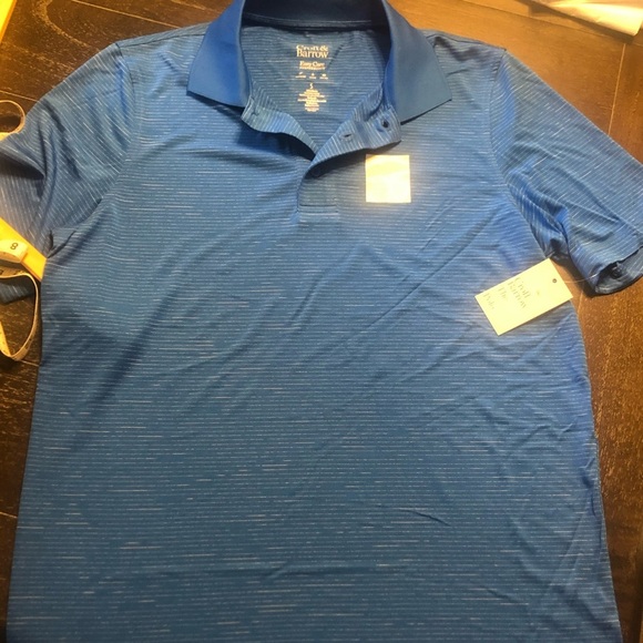 Croft & Borrow quick dry blue polo - size small men’s - Picture 7 of 9